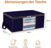 Lifewit Aufbewahrungsdose 3 Stück 35L Aufbewahrungstasche, Unterbett Aufbewahrungsbox. Bild 4