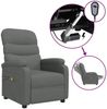 vidaXL Elektrischer Massagesessel Dunkelgrau Stoff [3073695] Bild 2