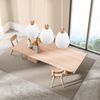 LED Pendelleuchte Lampenschirm Metall/Holz Weiß dimmbar, Ø 25cm Bild 3
