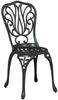 vidaXL Garten Bistro Set 3 pcs Schwarz Aluminium 42002383 Bild 4
