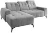 Ecksofa Sano von Benformato mit Elektrofunktion und verstellbaren Kopflehnen, bezogen mit hochwertigem Corto Stoff in wählbaren Farben Bild 3
