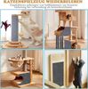 Agger Kratzmatte Katze Wand Selbstklebend Kratzschutz Sofa Katze, Kratzteppich Ecke DIY Bild 2