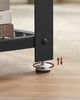 Vasagle Couchtisch, Wohnzimmertisch, Sofatisch mit großer Ablage, Beistelltisch im Industriedesign, stabil, mit Metallgestell, einfach zu montieren, Used Look, Holzoptik von Songmics LCT61X Bild 4