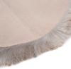 vidaXL Teppich 60x90 cm Künstlicher Schafspelz Braun Melange 284715 Bild 3