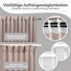 Blumtal Verdunkelungsvorhang Verdunkelungsvorhang 2er-Set Thermovorhang Wärme- & Kälteisolierend, OEKO TEX Zertifiziert mit Kräuselband Bild 3