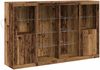 vidaXL LED-Sideboard Altholz 163 x 37 x 100 cm Holzwerkstoff 3333121 Bild 2