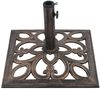 vidaXL Sonnenschirmständer Bronze 12 kg 49 cm Gusseisen 47868 Bild 4