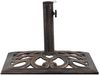 vidaXL Sonnenschirmständer Bronze 12 kg 49 cm Gusseisen 47868 Bild 3