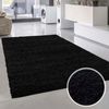 Carpet City Hochflor-Teppich Shaggi uni 500, rechteckig, Höhe: 30 mm, Shaggy-Teppich, Uni Farben, Langflor, Weich Bild 5