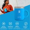 Hydro Flask Thermobecher 12 OZ Mug, 1-tlg, Edelstahl, TempShield™-Isolierung, 355 ml Bild 4