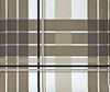 JACK Bettwäsche 135x200 cm Satin Streifen Kariert Braun Weiß Mistral, Satin, 2 teilig, gestreift kariertes Design in Brauntönen Bild 2
