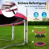 KIDUKU® Trampolin Randabdeckung Pink Ø427 cm Federabdeckung reißfest Randschutz Bild 4