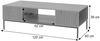 TV-Rack HWC-O39, TV-Board Fernsehtisch Lowboard TV-Schrank Ablage, Melamin MDF 39x120x60cm ~ natur Bild 3