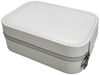 Online-Fuchs Schmuckkasten - Travelcase, Schmuckkästchen mit Spiegel und LED-Beleuchtung (Schmuckaufbewahrung, Creme oder Rosa), Spiegelbeleuchtung ideal zum schnellen Styling unterwegs Bild 2