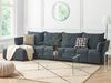 Ecksofa TOMRA Stoff Graphitgrau Rechtsseitig Bild 3