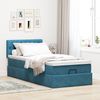 vidaXL Ottoman-Bett mit Matratze Dunkelblau 90x200 cm Samt 3311823 Bild 3