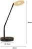 Fischer & Honsel 50717 LED Tischleuchte Dent schwarz goldfarben CCT Bild 4