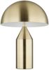 Tischleuchte, 2 Flammig, messing matt, H 39 cm Bild 4