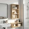 vidaXL Badezimmer-Wandschrank mit Regal Sonoma-Eiche 40 x 14 x 70 cm 889361 Bild 5