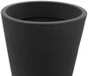 Spetebo Blumentopf Blumenkübel anthrazit - KONISCH - 70 x 40 cm (Stück, 1 St, Pflanztopf), Konischer Blumentopf ca. 70 x 40 cm in anthrazit Bild 3