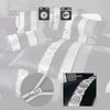 JOOP! Comfort Satin Bettwäsche Ornament Stripes 4022/9 schwarz 155x220 Bild 2