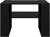 vidaXL Couchtisch Schwarz Eichen-Optik 66 x 53 x 45 cm Holzwerkstoff 8000101 Bild 5