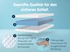 Betten-ABC Kidz – Kinder- und Jugendmatratze mit waschbarem Bezug, Gesamthöhe ca. 14 cm, Größe: 140x200 Bild 4