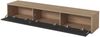 Selsey 'Moddern' TV-Lowboard mit Wandmontageoption, Eiche / Anthrazit, 32 x 180 x 36 cm Bild 4