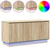 vidaXL TV-Schränk Sonoma-Eiche 100 x 38 x 49 cm Holzwerkstoff 869668 Bild 4