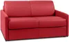Schlafsofa 2-Sitzer CALIFE - Rot - Liegefläche: 120 cm - Matratzenhöhe: 22 cm Bild 3