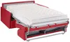Schlafsofa 2-Sitzer CALIFE - Rot - Liegefläche: 120 cm - Matratzenhöhe: 22 cm Bild 4
