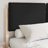 vidaXL Bettgestell mit gepolstertem Kopfteil Schwarz 160 x 200 cm 3398116 Bild 3