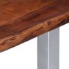 vidaXL Couchtisch mit lebenden Kanten 115x60x40 cm Massivholz Akazie 247828 Bild 4