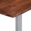 vidaXL Couchtisch mit lebenden Kanten 115x60x40 cm Massivholz Akazie 247828 Bild 3