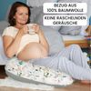 Amilian Stillkissen XXL - Seitenschläferkissen - Schwangerschaftskissen - Lagerungskissen, Pregnancy Pillow - Stillkissen 170 cm - Body Pillow - Schlafkissen Seitenschläfer, Seitenschläferkissen Schwangerschaft - Kissen Bild 4