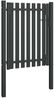 vidaXL Gartentor aus Stahl 100 x 125 cm Anthrazit 146329 Bild 2