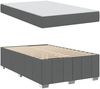 vidaXL Bettrahmen mit Matratze Dunkelgrau 120 x 200 cm Stoff 3398280 Bild 5