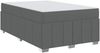 vidaXL Bettrahmen mit Matratze Dunkelgrau 120 x 200 cm Stoff 3398280 Bild 4