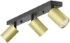 Braytron LED Deckenstrahler 3-flammig GU10 Schwenkbar 350 Grad Gold Bild 4