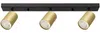 Braytron LED Deckenstrahler 3-flammig GU10 Schwenkbar 350 Grad Gold Bild 1