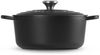 Le Creuset Signature Gusseisen-Bräter mit Deckel, Für alle Herdarten und Induktion geeignet, Rund, Schwarz, 26,0 cm, 5.3 Bild 5