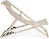 Liegestuhl Orltay 2er-Set aus Aluminium, modern, verstellbare Rückenlehne, beige Whisper, Outdoor Bild 3
