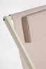 Liegestuhl Orltay 2er-Set aus Aluminium, modern, verstellbare Rückenlehne, beige Whisper, Outdoor Bild 5