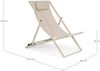 Liegestuhl Orltay 2er-Set aus Aluminium, modern, verstellbare Rückenlehne, beige Whisper, Outdoor Bild 2
