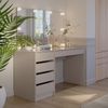 Schminktisch Sherry Cashmere 120 cm mit Spiegel & LED-Beleuchtung Vicco Bild 5
