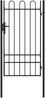 vidaXL Zauntor BOXTEL 103 x 225 cm Pulverbeschichteter Stahl Grau 42008870 Bild 2