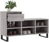 vidaXL Schuhregal Grau Sonoma 102x36x60 cm Holzwerkstoff 831378 Bild 4