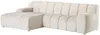 Vente-unique - BELADON Sofa Stoff Beige - B 176 cm x H 85 cm x L 272 cm Bild 3