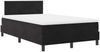 vidaXL Boxspringbett mit Kopfteil Schwarz 120 x 200 cm Samt 3339232 Bild 4
