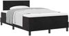 vidaXL Boxspringbett mit Kopfteil Schwarz 120 x 200 cm Samt 3339232 Bild 2